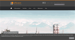 Desktop Screenshot of efficient.it
