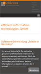 Mobile Screenshot of efficient.it
