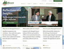 Tablet Screenshot of efficient.com